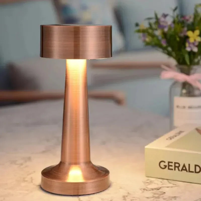 Rechargeable Table Touch Lamp (Dumbbell) – Minimalist Design