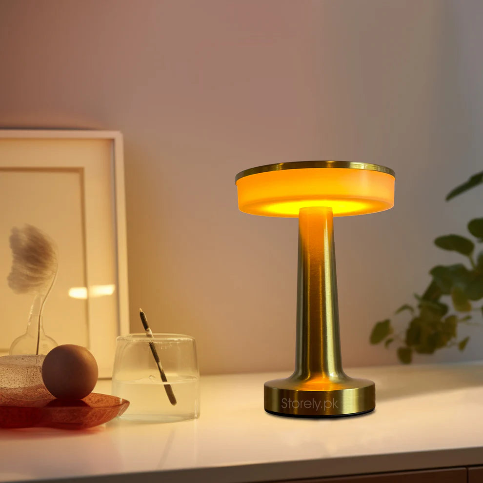 Cordless Rechargeable Table Lamp – Touch Control LED, Dimmable, 3 Light Modes