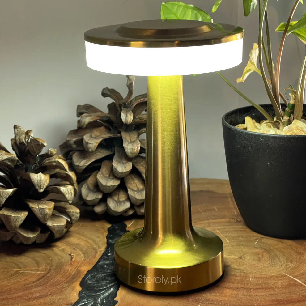 Cordless Rechargeable Table Lamp – Touch Control LED, Dimmable, 3 Light Modes