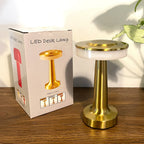 Cordless Rechargeable Table Lamp – Touch Control LED, Dimmable, 3 Light Modes