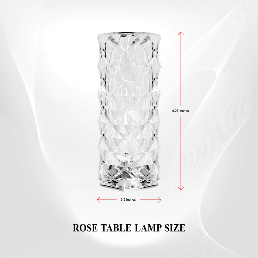 Aurora Crystal Lamp – 16 Color LED Touch & Remote Night Light