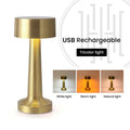 Rechargeable Table Touch Lamp (Dumbbell) – Minimalist Design