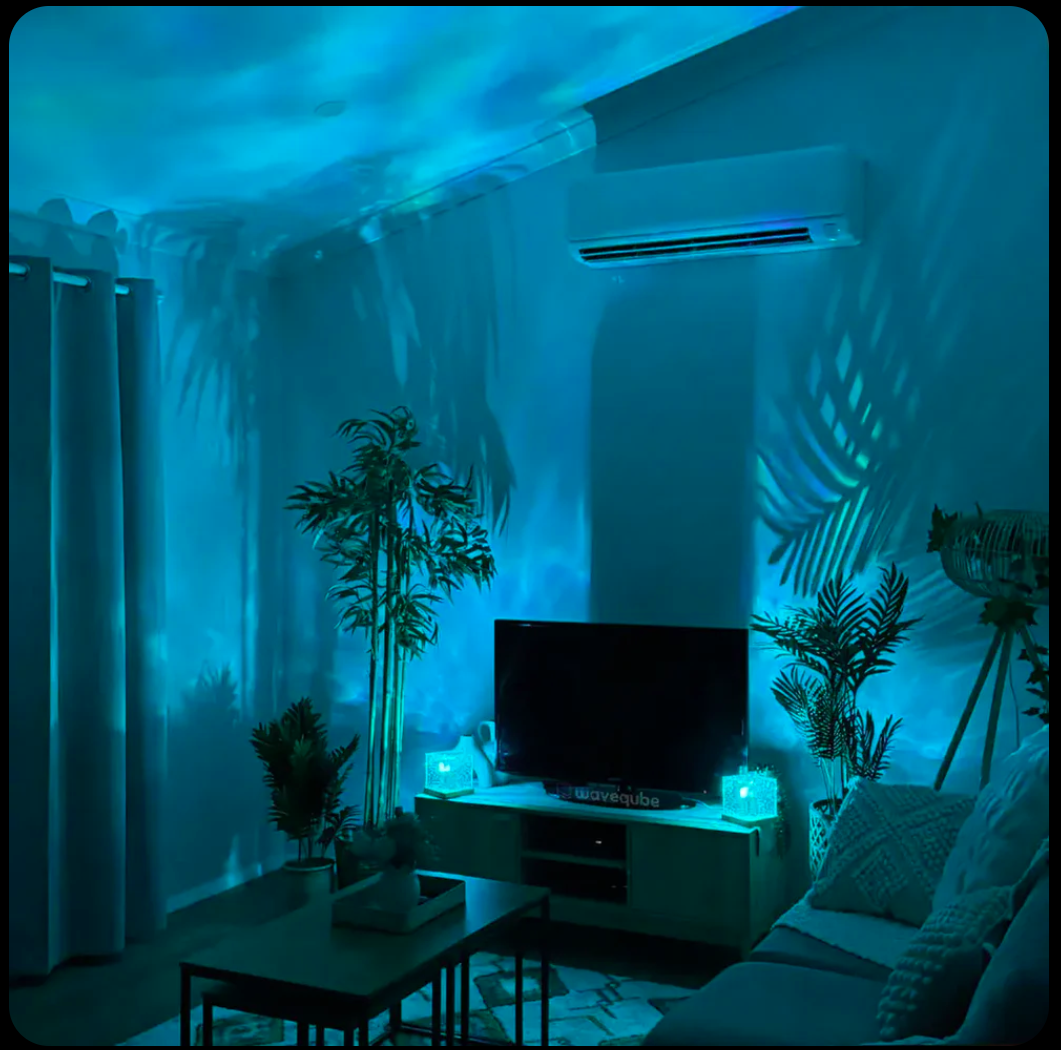 Rechargeable Waves Lamp (16 color)